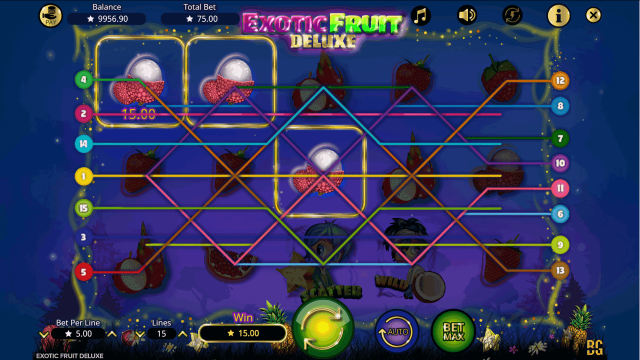 Бонусная игра Exotic Fruit Deluxe 4