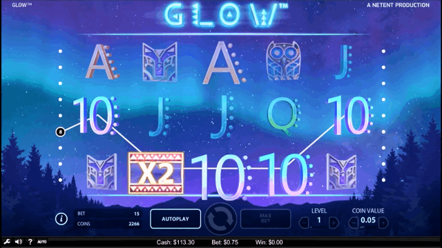 Характеристики слота Glow 10