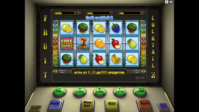 Бонусная игра Fruit Cocktail 2 1